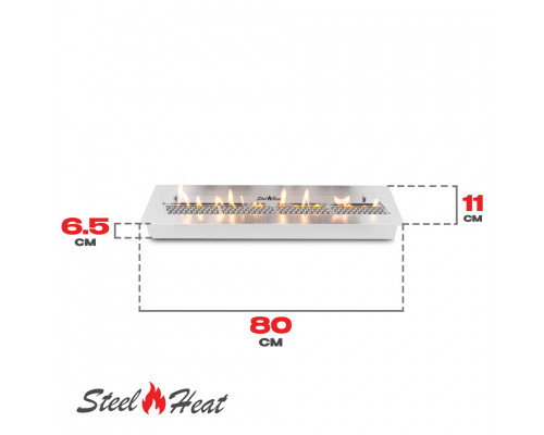 Топливный блок SteelHeat S-LINE 800