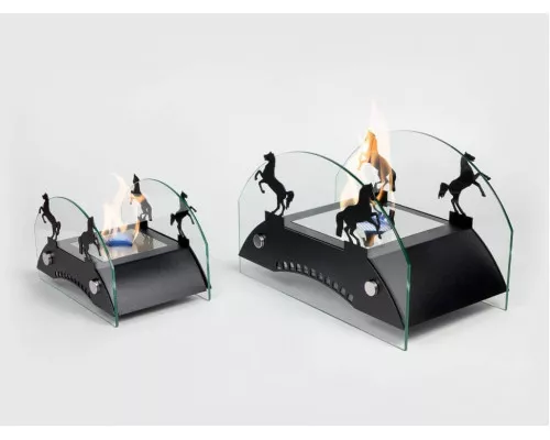 Биокамин настольный Lux Fire "Графский мост" S (черный) Биокамин настольный Lux Fire "Графский мост" S (черный)